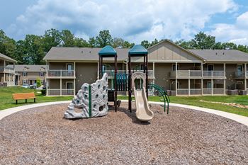 Playground with soft surface